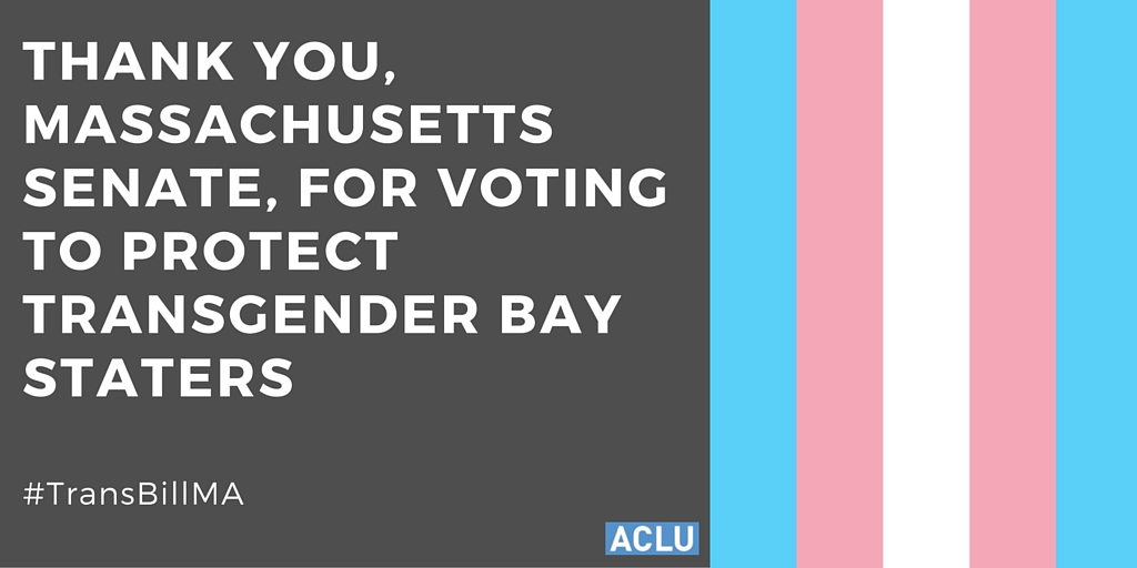 Transgender Rights Thank you Graphic