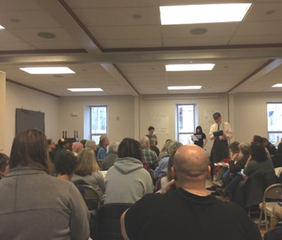 Photo of court watch training