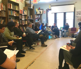 Photo of court watch training