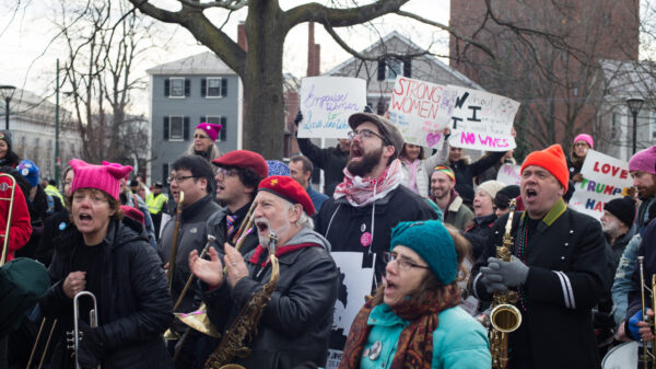 Massachusetts Peace Action march