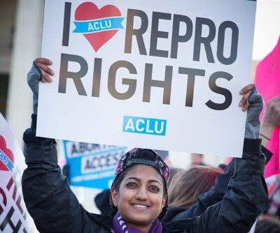 I Heart Repro Reproductive Rights ACLU Sign