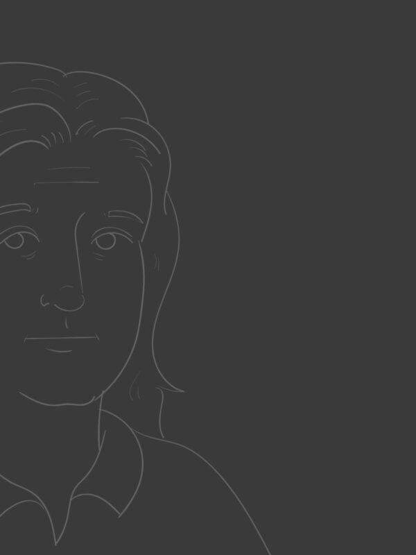 Cartoon sketch of Sonja Farak