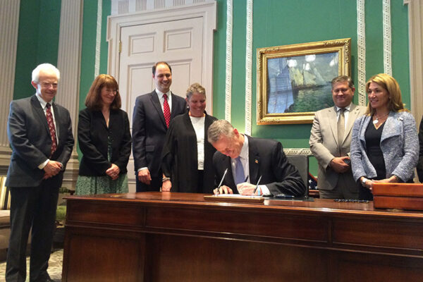 Charlie Baker Public Records Bill Signing
