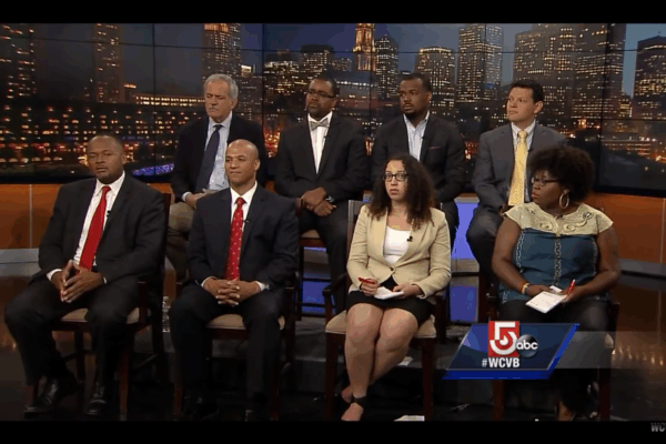 Rahsaan Hall on panel - WCVB Channel 5 Screenshot - July 15 2016