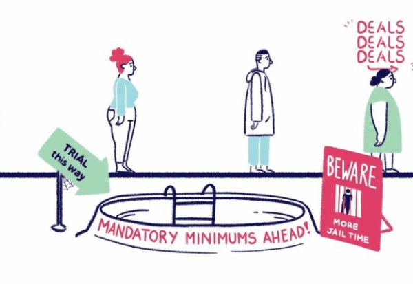 Screenshot from mandatory minimums video