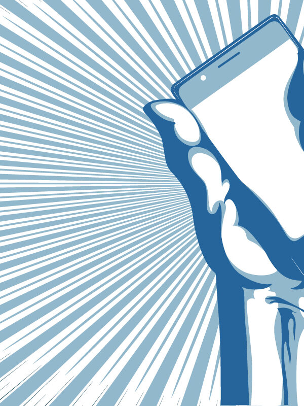 Cellphone Victory Rays Homepage