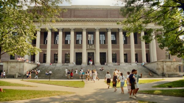 The Widener Library at Harvard University