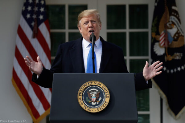 Trump Declaring National Emergency