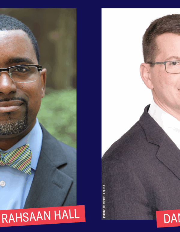 Rahsaan Hall and Dan McFadden