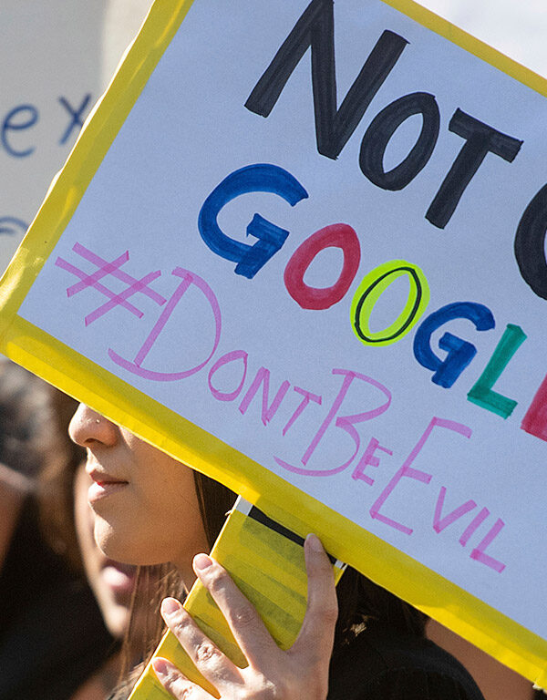 Workers protest against Google's handling of sexual misconduct allegations