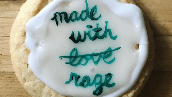 A cookie made by The Sweet Feminist