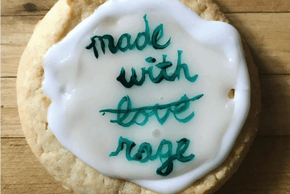 A cookie made by The Sweet Feminist