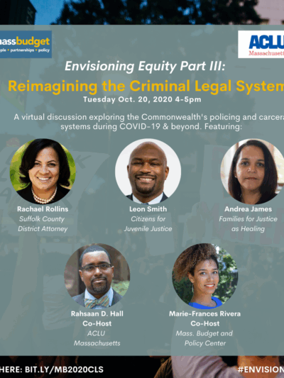Envisioning Equity: Reimagining the Criminal Legal System
