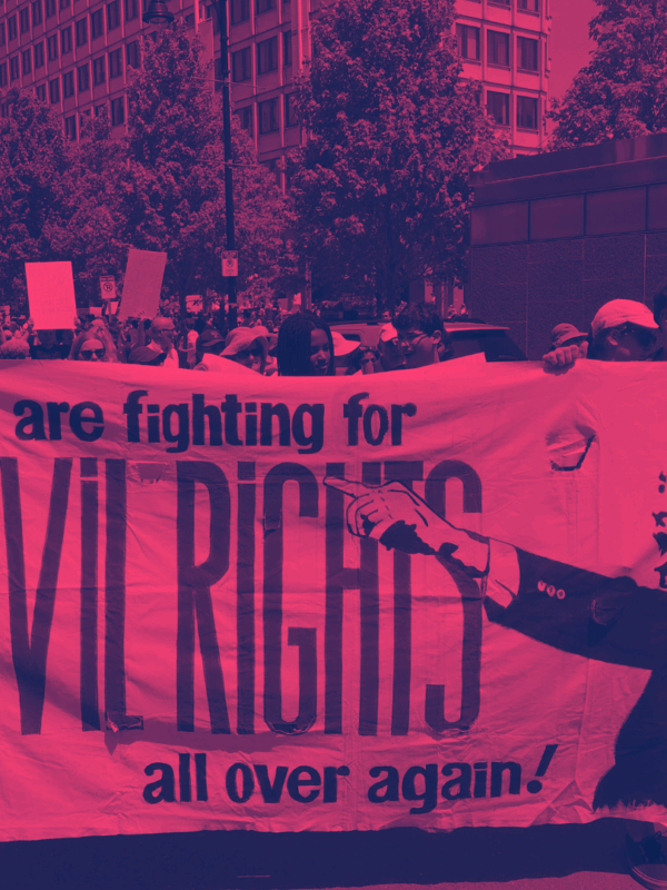 Civil Rights Banner