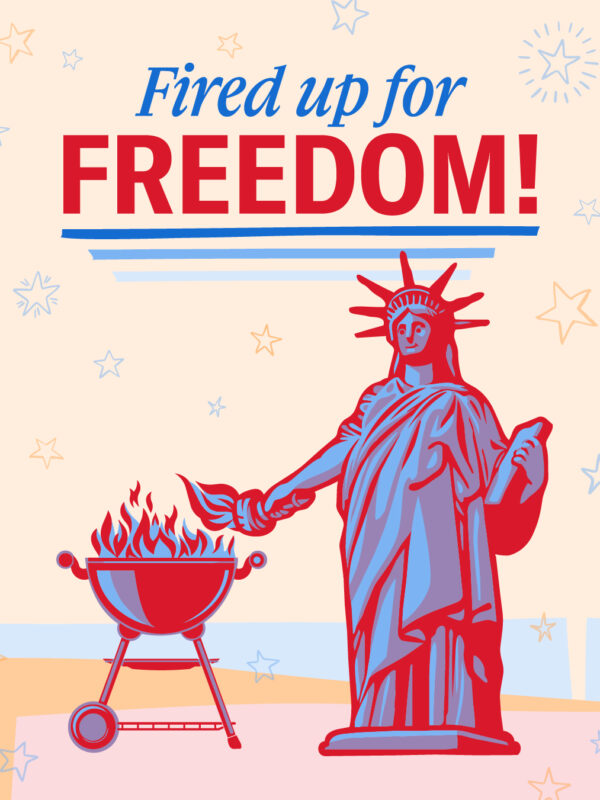 Fired up for Freedom!