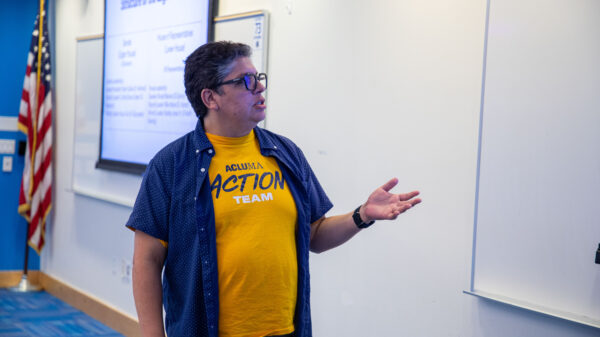 ACLU of MA Deputy Field Director teaching community members