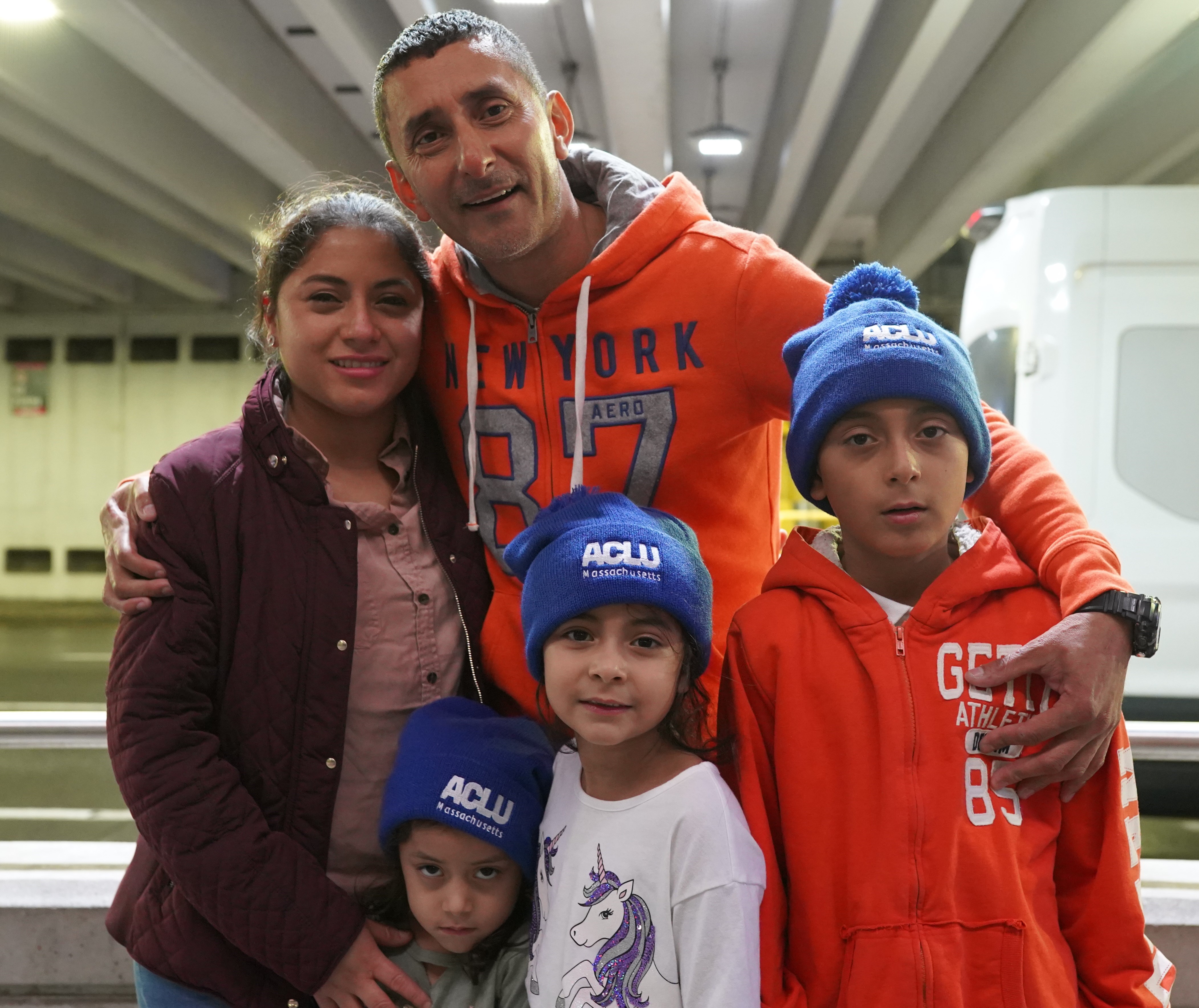 Maudy, Hanz, and their children Maudy, Hanz, and their children