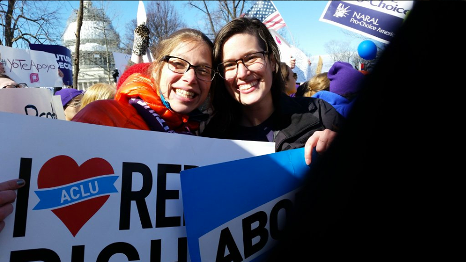 Jessie Rossman and Hallie Jay Pope