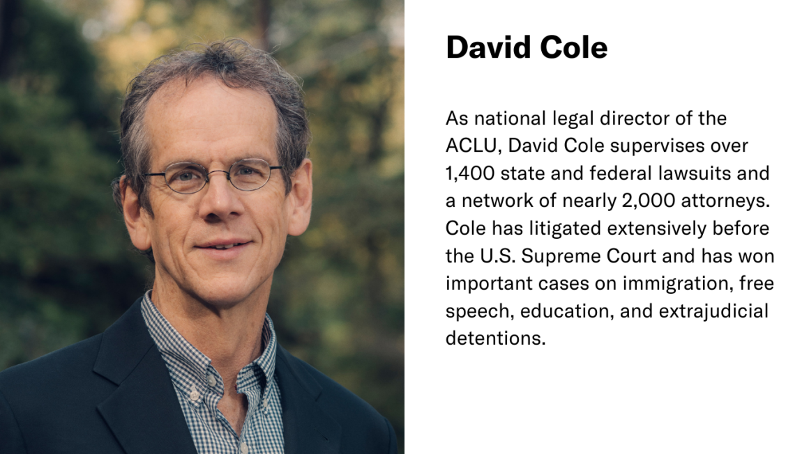 David Cole Bio Card 