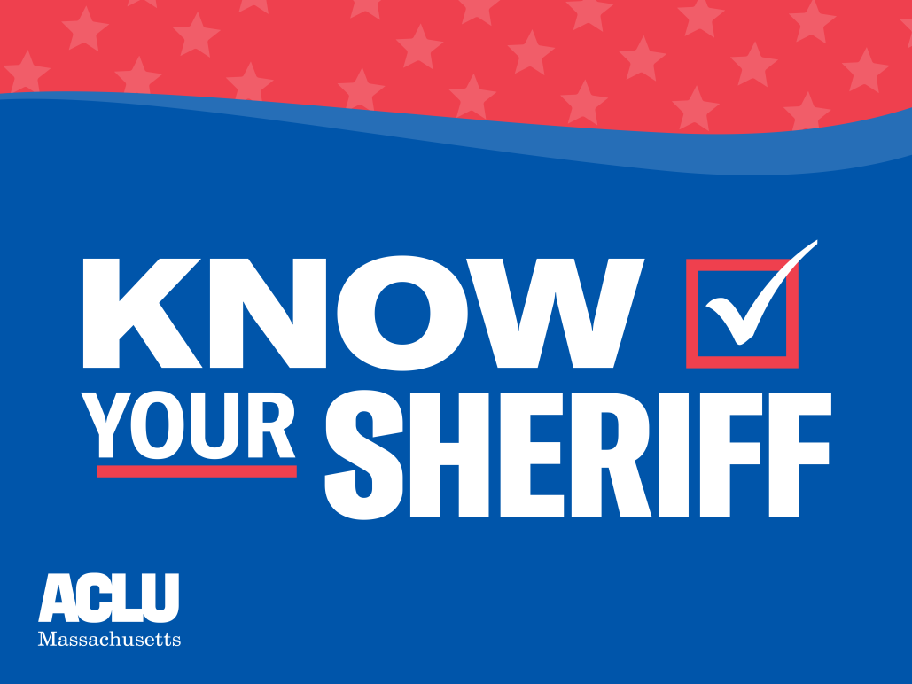 Know Your Sheriff Logo Poster