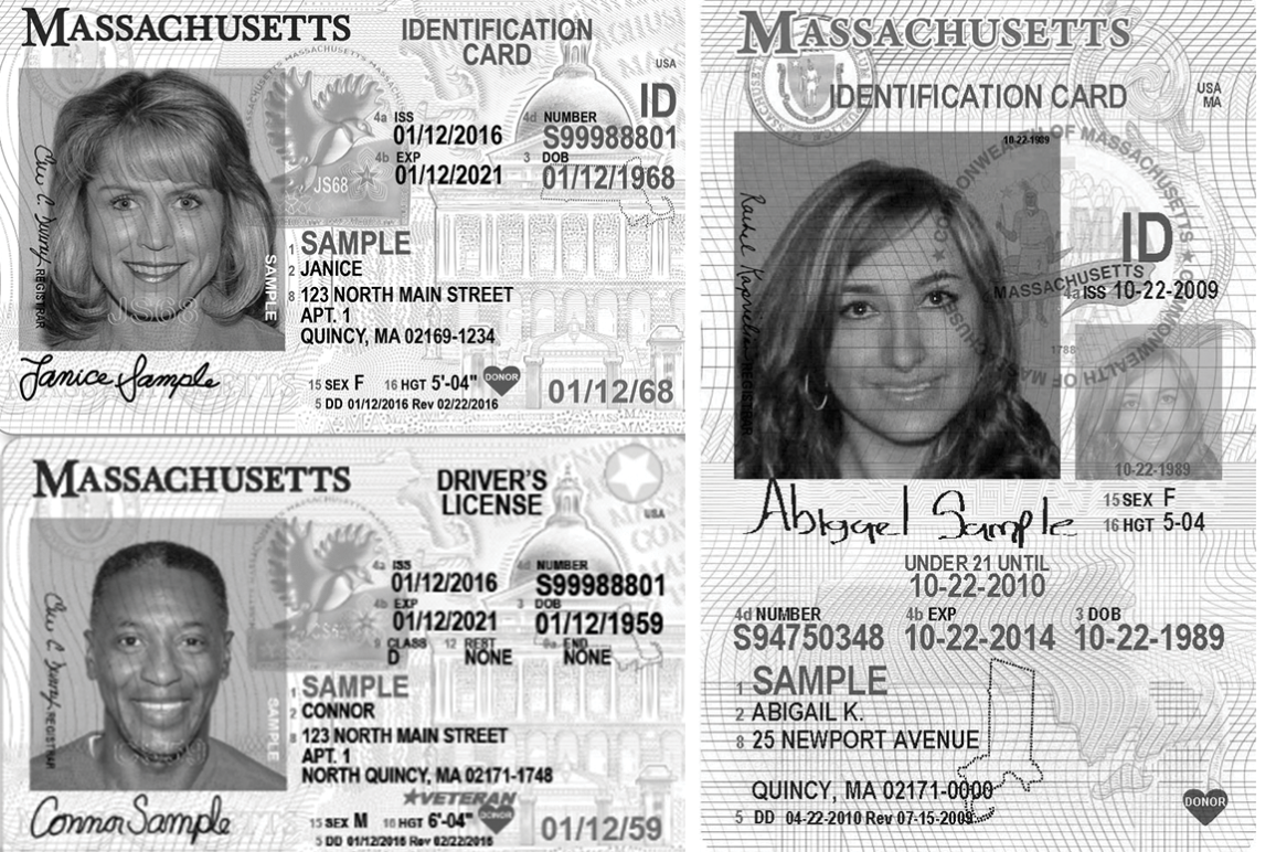 Massachusetts Driver License