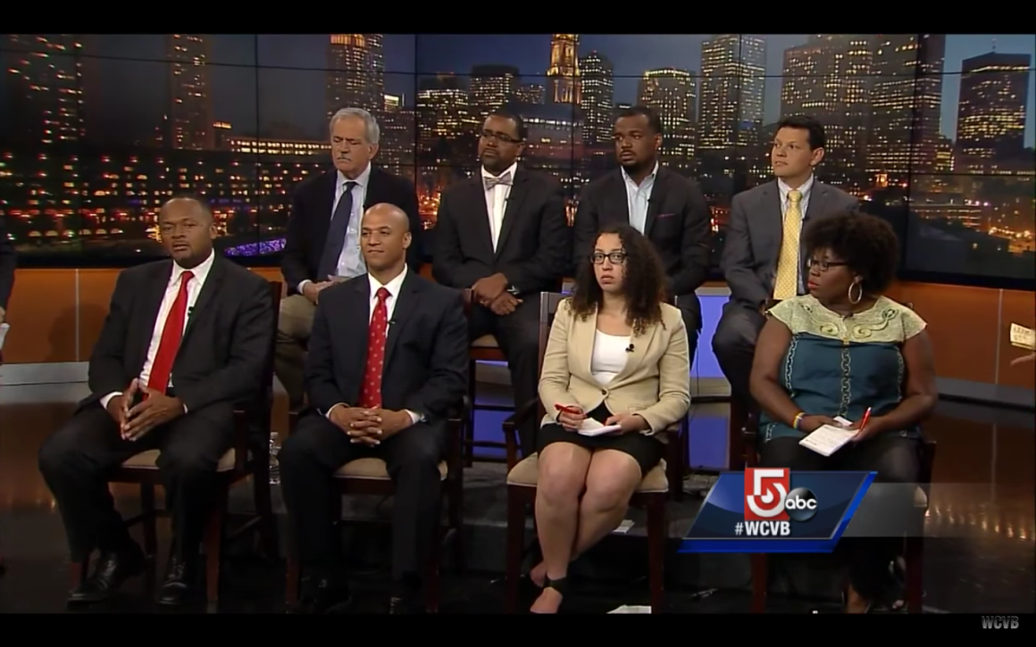 Rahsaan Hall on panel - WCVB Channel 5 Screenshot - July 15 2016