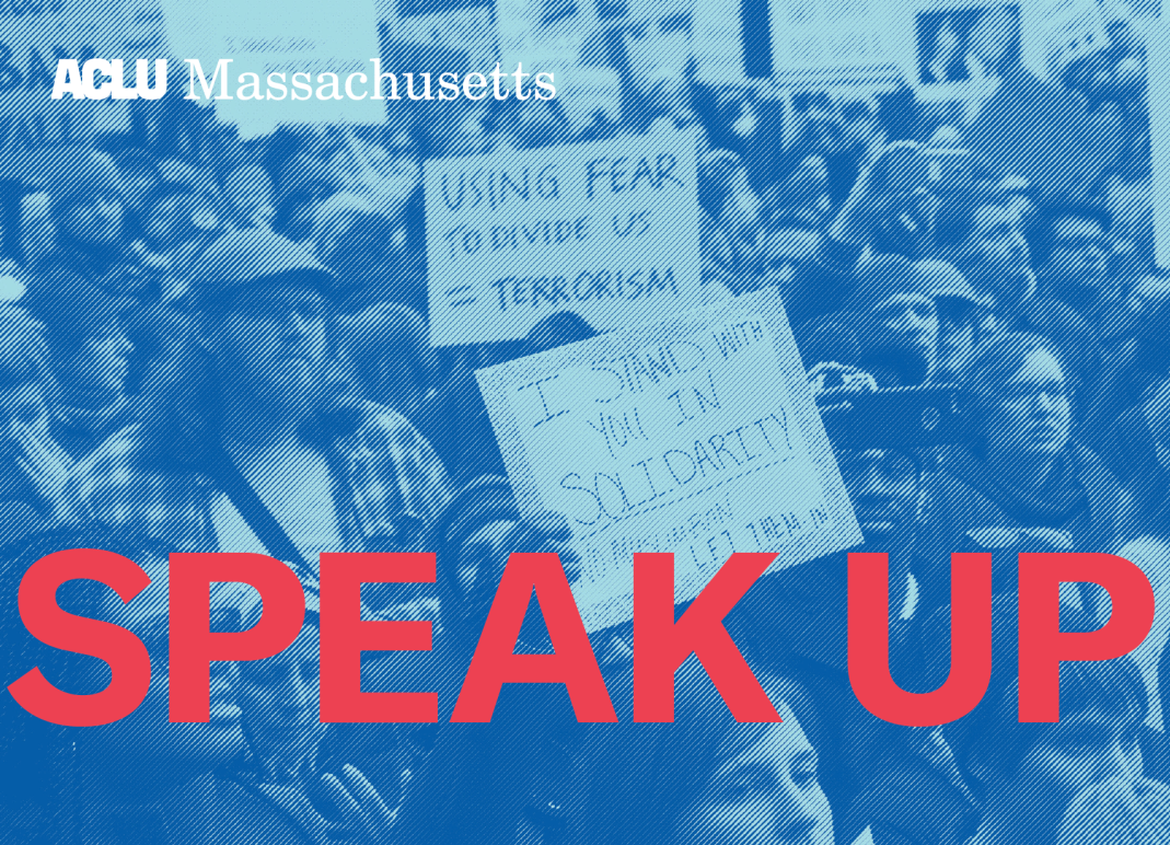 ACLUM small logo Speak Up Graphic