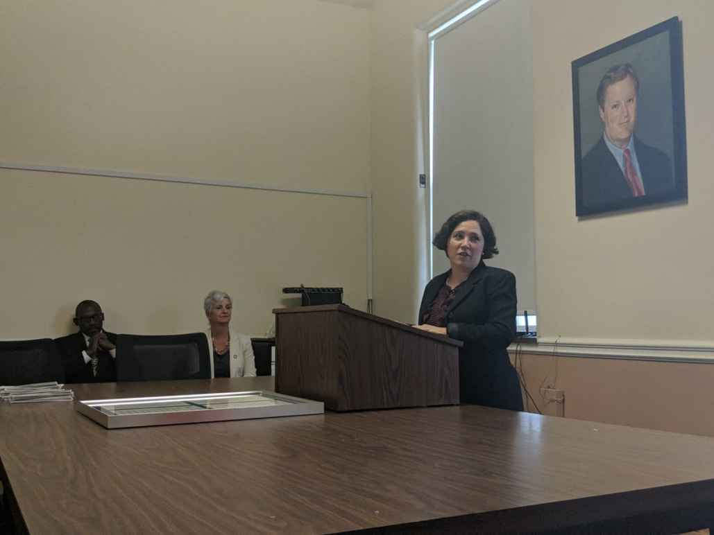 Laura Rotolo Speaks at Medford City Hall