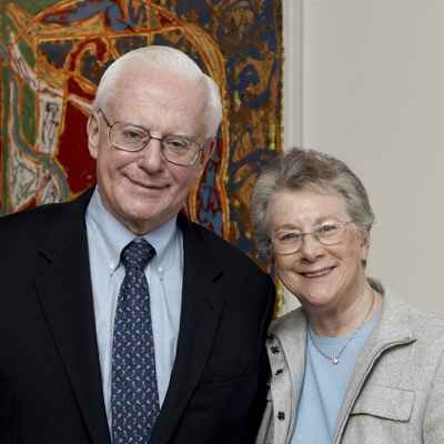 Frank and Ellen Fisher smiling