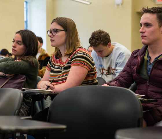 Volunteers take notes in an ACLU volunteer training